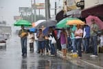 Meteorología informa que debido a vaguada este jueves se producirán aguaceros en el pais